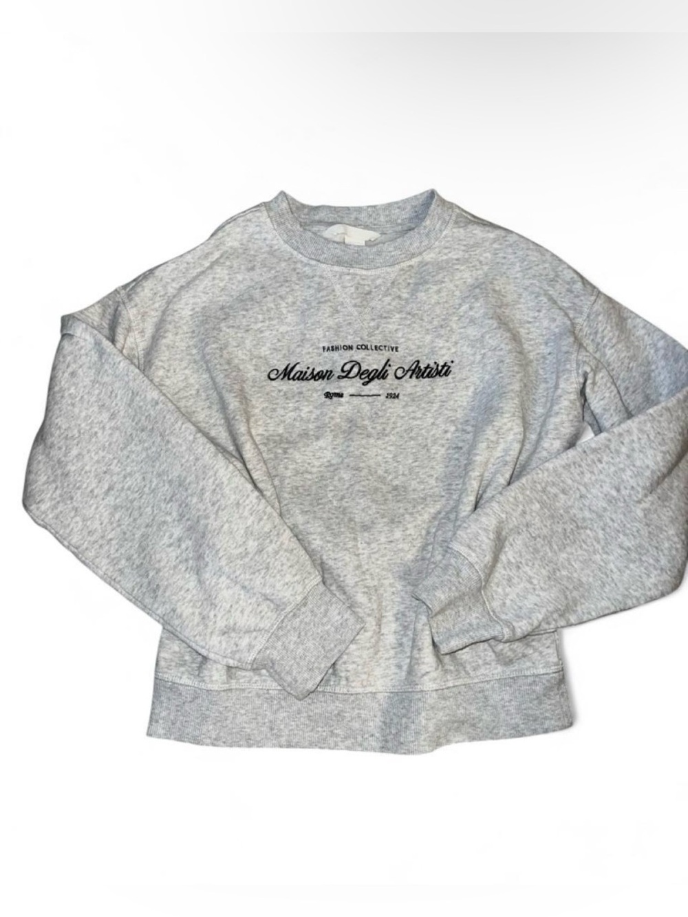 H&M Maison Degli Artisti Grey Sweatshirt